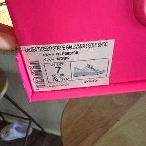 G/FORE Women's Tuxedo Stripe Gallivanter Sneakers - Light Blue